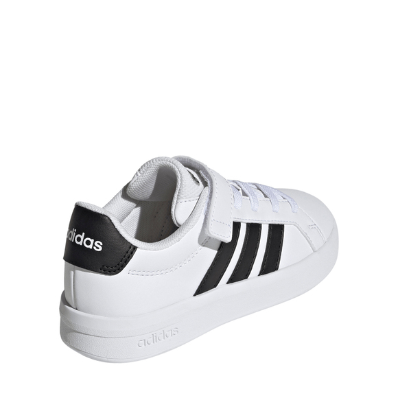 Buty dla dzieci adidas Grand Court 3.0 białe HP3531