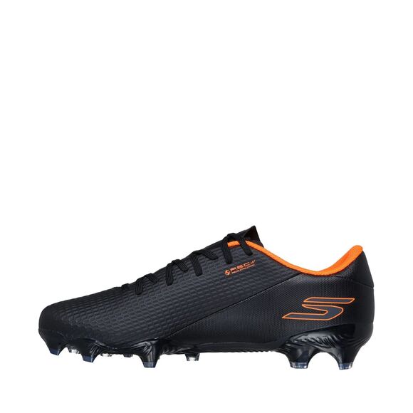 Buty piłkarskie Skechers Academy Gold FG SKX_2 czarno-pomarańczowe 252116 BKOR