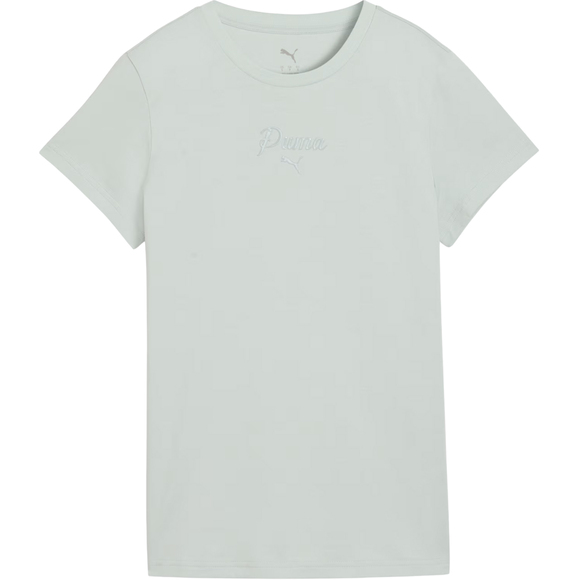 Koszulka damska Puma ESS Script Tee miętowa 691760 29
