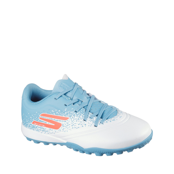 Buty piłkarskie dla dzieci Skechers Razor 1.5 białe 252061L WTQP