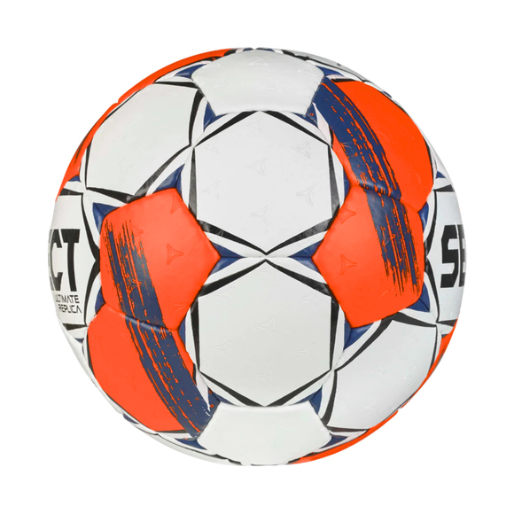 Piłka ręczna Select Ultimate European League Replic 0 v25 EHF biało-pomarańczowa 13521