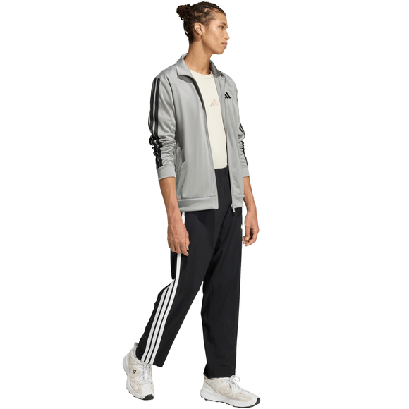 Spodnie męskie adidas 3-Stripes Woven czarne JY7718