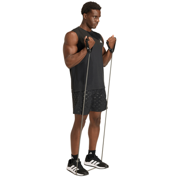 Spodenki męskie adidas Workout Essentials Brandlove czarne JZ0902