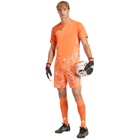 Spodenki męskie adidas Tiro 26 Competition Goalkeeper pomarańczowe KC5345