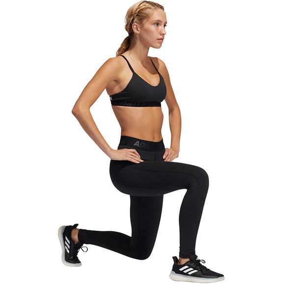 Legginsy damskie adidas Techfit High Rise Long Tights czarne GL0679