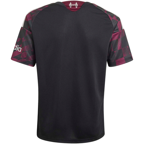 Koszulka dla dzieci adidas Liverpool FC 26/27 Third Jersey czarno-różowa KB8284