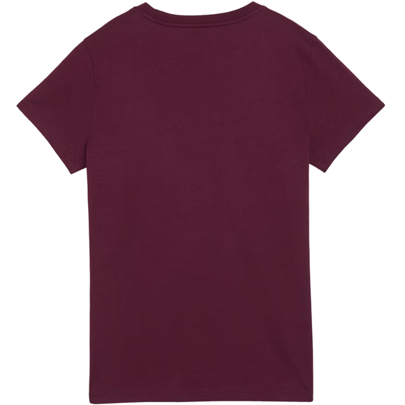 Koszulka damska Puma ESS Small No.1 Logo Tee(s) burgundowa 682373 24