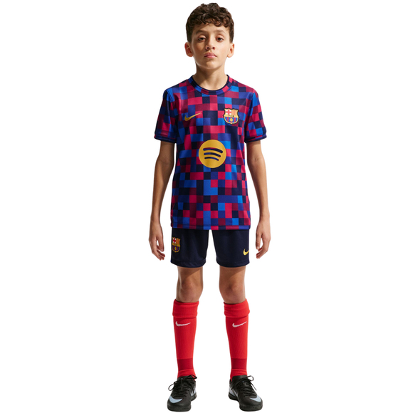 Koszulka dla dzieci Nike FC Barcelona bordowo-niebieska II1752 621