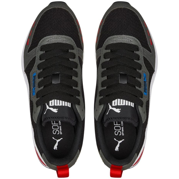 Buty dla dzieci Puma R78 Jr czarno-szaro-niebieskie 373616 29