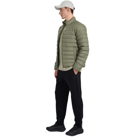 Kurtka męska puchowa 4F M597 khaki 4FWAW25TDJAM597 43S