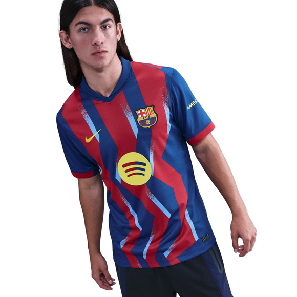 Koszulka męska Nike FC Barcelona Stadium 2025/26 granatowo-bordowa FZ1304 432