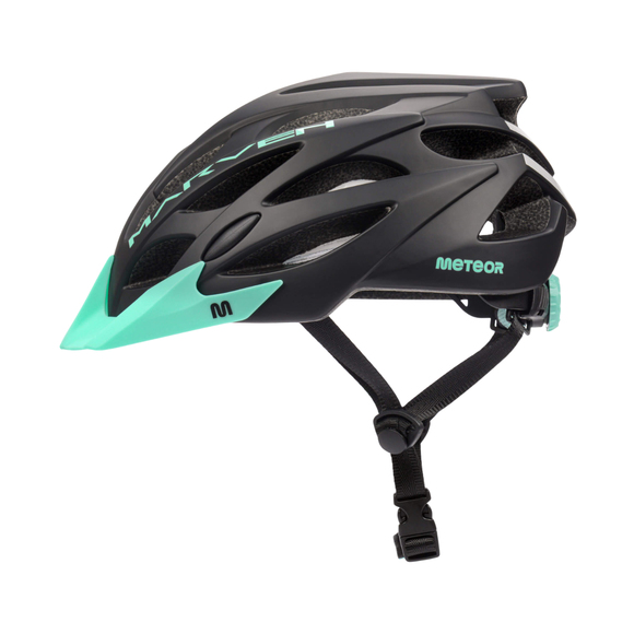 Kask Meteor Marven S 52-56 cm czarno-miętowy 24792