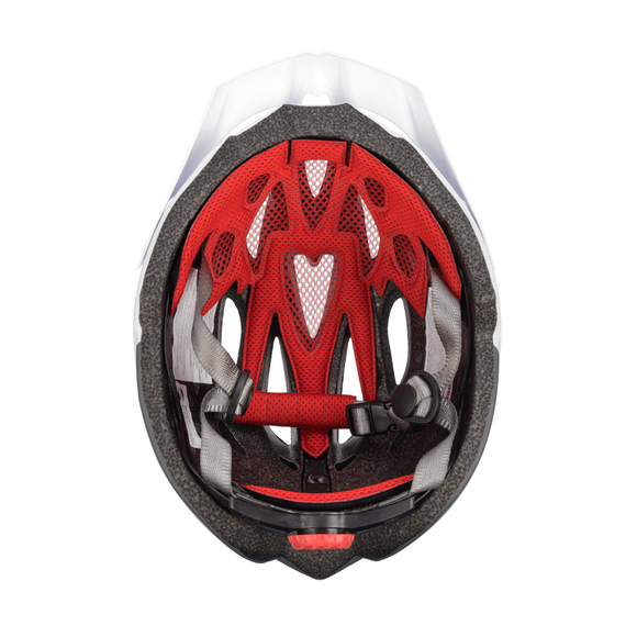 Kask Meteor Marven L 58-61 cm biało-szary 24725