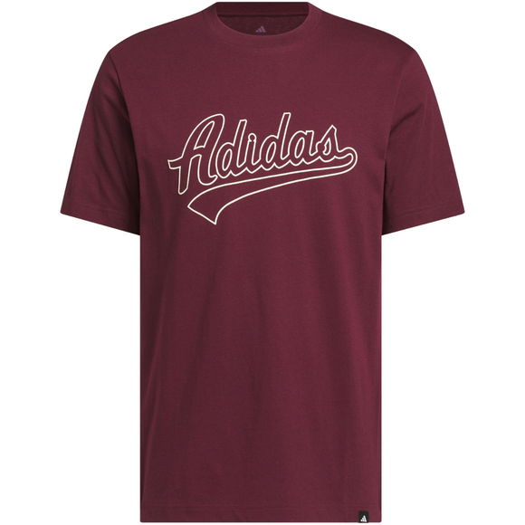 Koszulka męska adidas Varsity Tailsweep Graphic bordowa KS2180