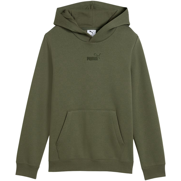 Bluza dla dzieci Puma ESS Small No.1 Logo Centered Hoodie khaki 692976 86