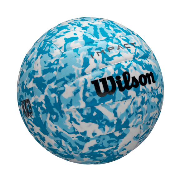 Piłka siatkowa Wilson Impact Gen Green VB niebiesko-biała WV2000801XBOF