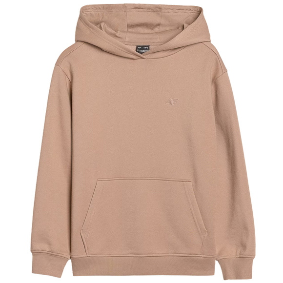 Bluza dla dziewczynki 4F F1854 beżowa 4FJWSS25TSWSF1854 83S 