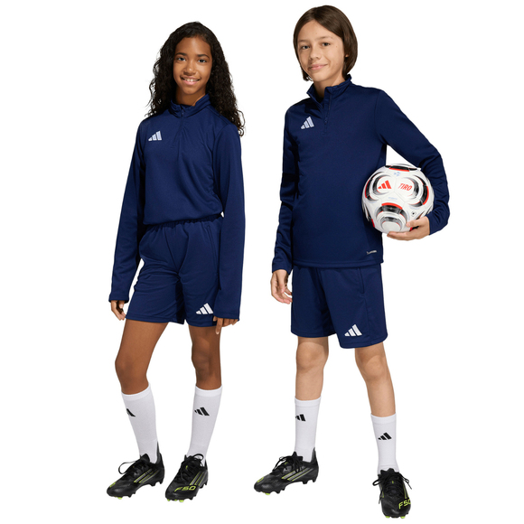 Spodenki dla dzieci adidas Entrada 26 granatowe JZ9130