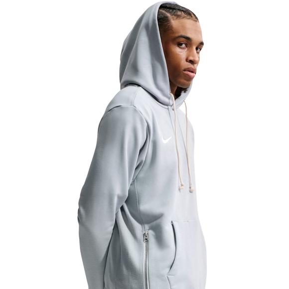 Bluza męska Nike Dri-FIT Standard Issue Pull Over Hoodie jasnoszara FD7734 012