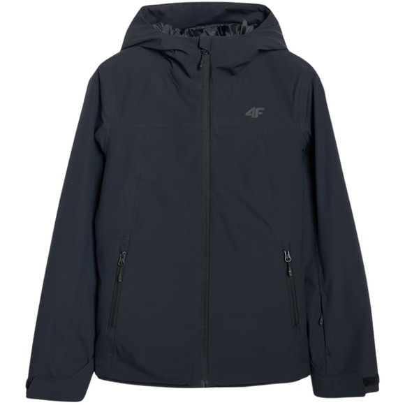 Kurtka narciarska damska 4F F0807 głęboka czerń 4FWAW25TTJAF0807 20S