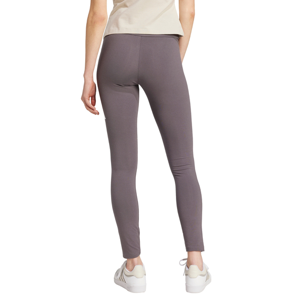 Legginsy damskie adidas Essentials Big Logo Cotton szare JH1188