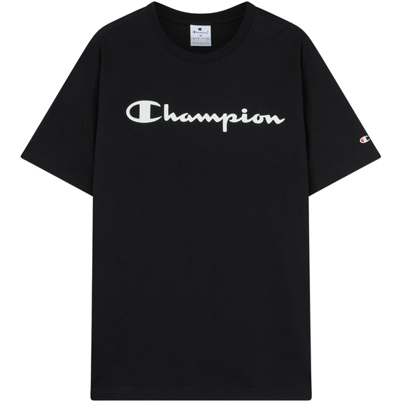 Koszulka męska Champion SS Tee czarna 221814 KK001