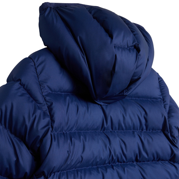 Kurtka dla dzieci adidas Synthetic Down granatowa JL7392