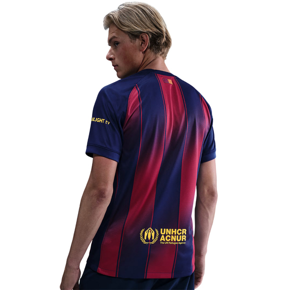 Koszulka męska Nike FC Barcelona Stadium Home 25/26 granatowa HJ4590 456