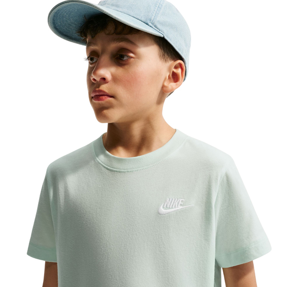 Koszulka dla dzieci Nike Sportswear miętowa FZ5177 394