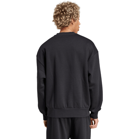 Bluza męska adidas Essentials Loose Fit 3 Bar Logo czarna JF3542