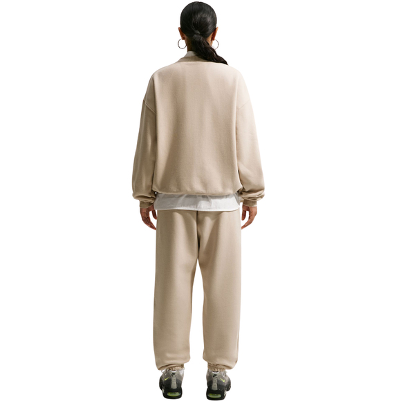 Bluza damska Nike Studio Fleece kremowa IM8082 236