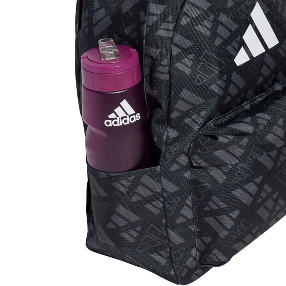 Plecak adidas Classic Monogram Graphic czarno-szary JX1257