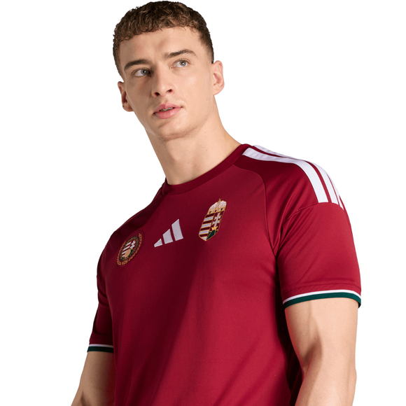 Koszulka męska adidas Hungary 26 Home Jersey Official bordowa JZ6975