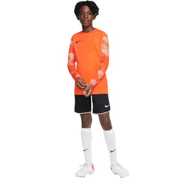 Bluza bramkarska dla dzieci Nike Dry Park IV JSY LS GK JUNIOR pomarańczowa CJ6072 819
