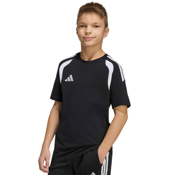 Koszulka dla dzieci adidas Tiro 26 League Tee czarna JY7226