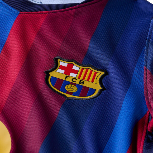 Koszulka dla dzieci Nike FC Barcelona 2026/27 Stadium Home bordowo-niebieska II1624 683
