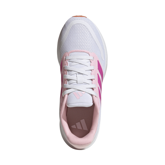 Buty dla dzieci adidas Runfalcon 5 biało-różowe JP9396