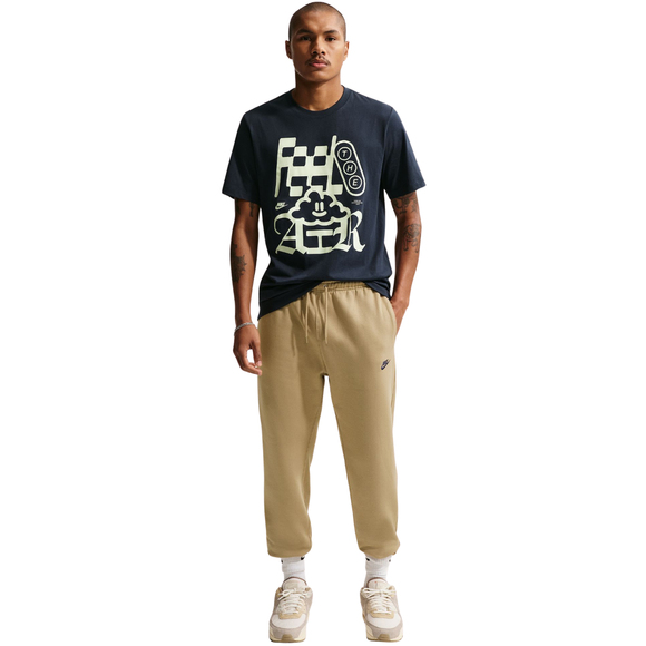 Spodnie męskie Nike Club BB Jogger beżowe FN3787 298