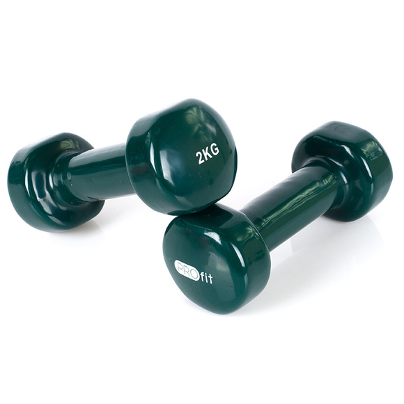 Hantle winylowe Profit zielone 2x2kg DK 4102  