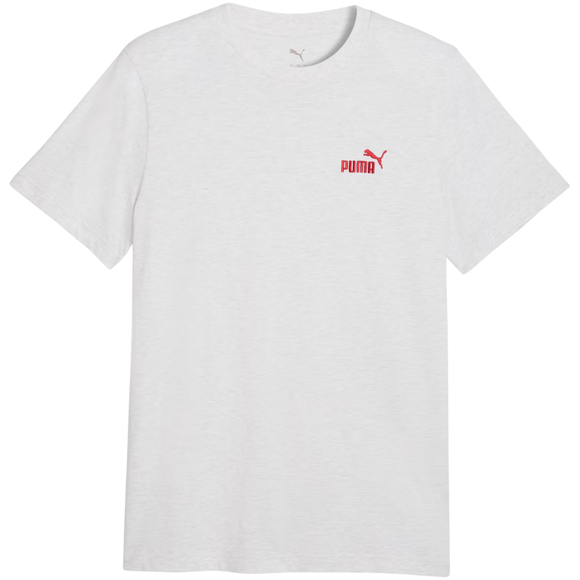 Koszulka męska Puma ESS Small No.1 Logo Tee(s) jasnoszara 682535 05