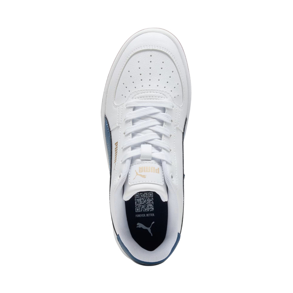 Buty dla dzieci Puma Caven 2.0 biało-niebieskie 393837 57