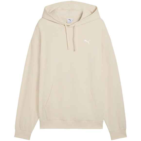 Bluza męska Puma ESS Elevated Relaxed Hoodie beżowa 692019 87