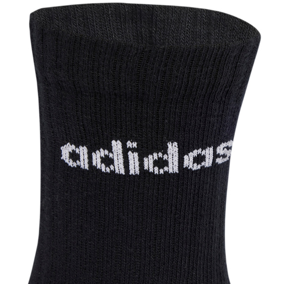Skarpety adidas Linear Crew Socks Cushioned 6 Pair Pack czarne JL6094
