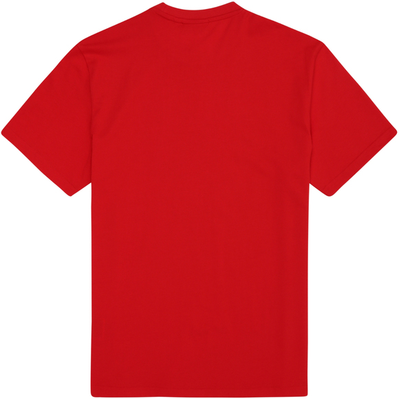 Koszulka męska Fila Laas Regular Tee czerwona FAM0874 30002