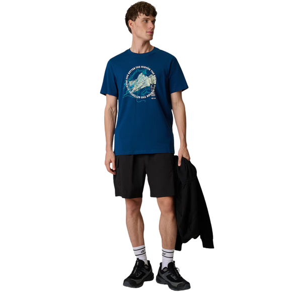 Koszulka męska 4F M2822 morska zieleń 4FWSS26TTSHM2822 46S