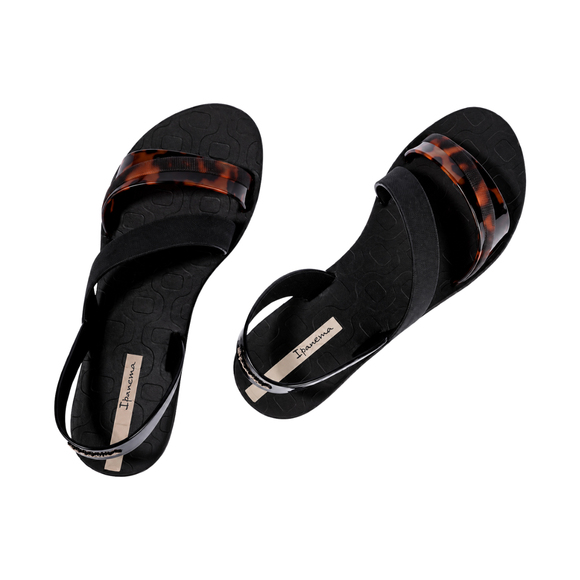 Sandały damskie Ipanema Vibrant Sand czarne 83767-BP932