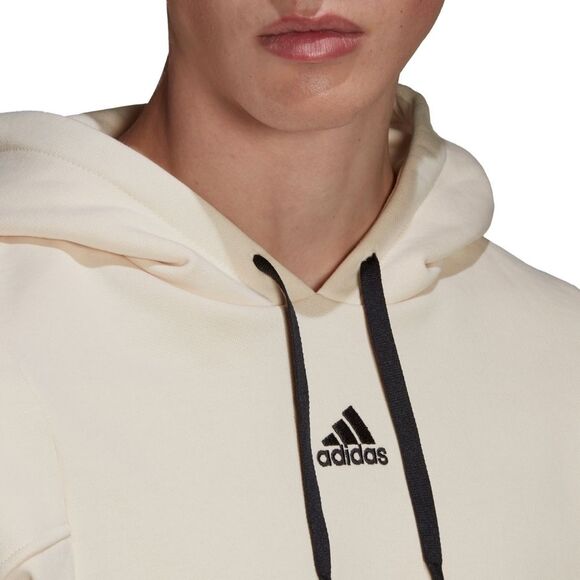 Bluza męska adidas Studio Lounge Fleece Hoodie beżowa HB0483