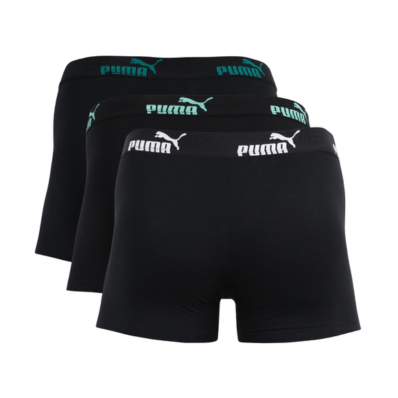Bokserki męskie Puma 3-pack czarne 100003547 3732/004 020