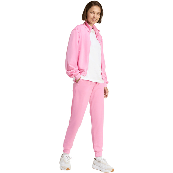 Dres damski adidas Essentials Feel Cozy Tracksuit różowy KB8458