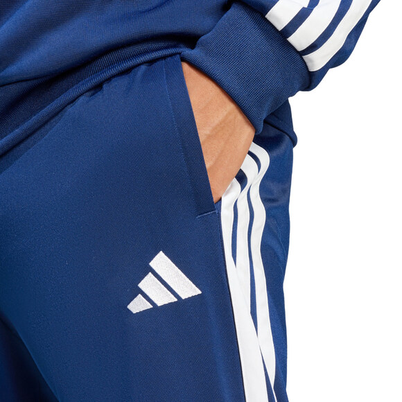 Dres męski adidas Sportswear Basic 3-Stripes niebieski JI8859